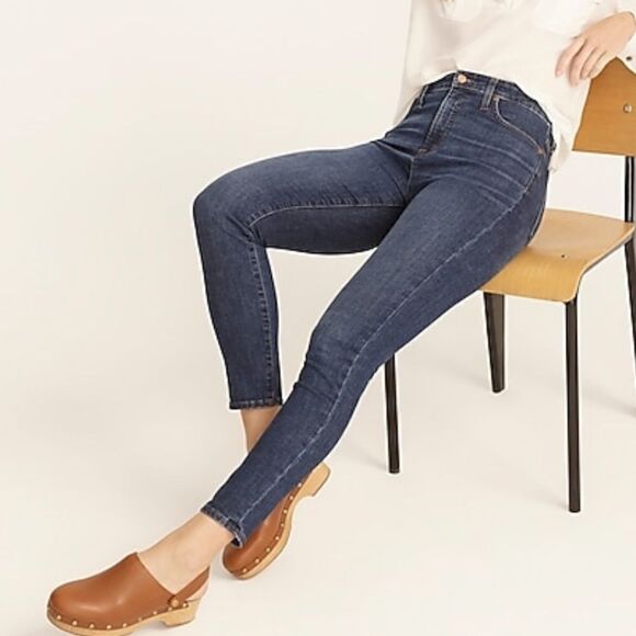 J. Crew jeans curvy toothpick size 30 denim cotton women’s Dryden wash - Picture 1 of 16